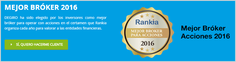 premio de Bankia al mejor broker